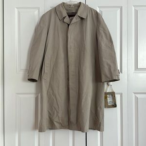 London Fog lined trench coat